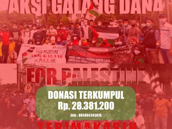 Hasil Donasi Peduli PALESTINA